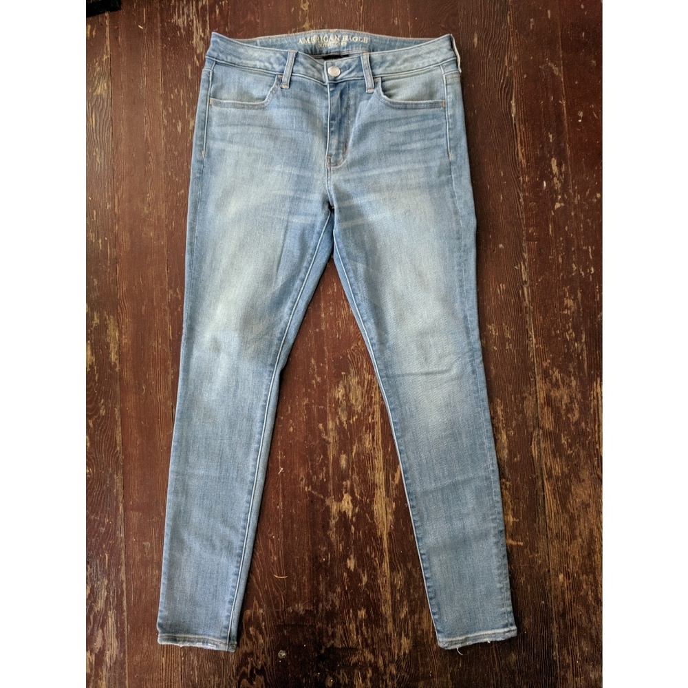 American Eagle super super stretch skinny jeans